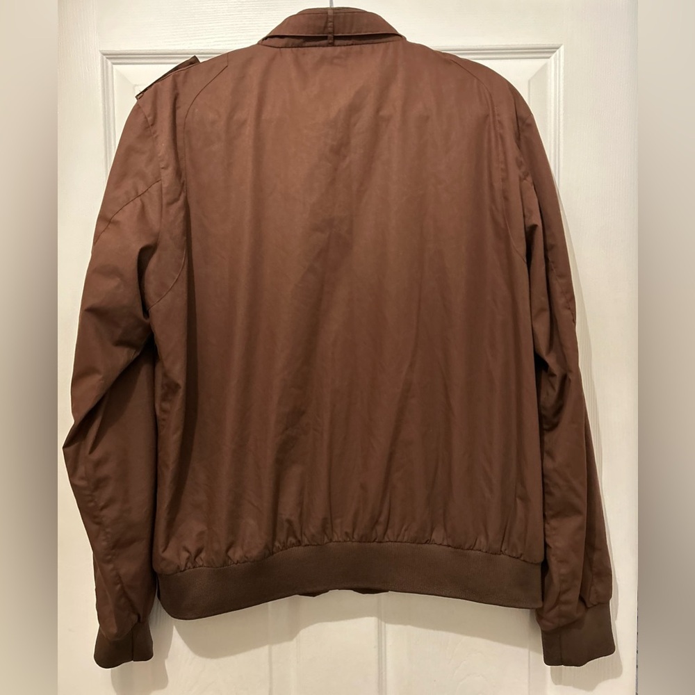 Members Only Iconic Racer Brown Jacket - Picture 4 of 6
